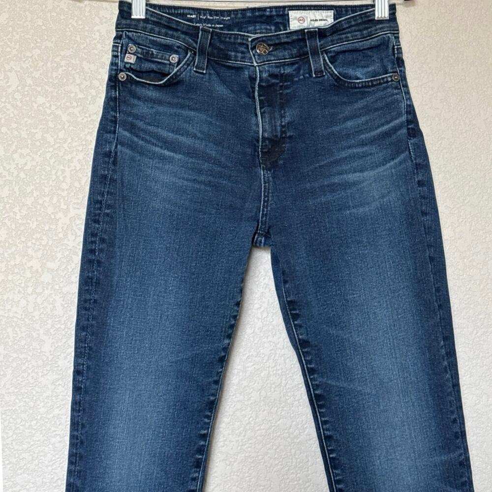AG Adriano Goldschmied Mari High Rise Slim Straight Jeans Women’s Size 27 EUC - Picture 7 of 14
